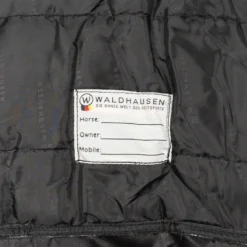 Waldhausen Outdoordeken Nordic High Neck 200g Zwart