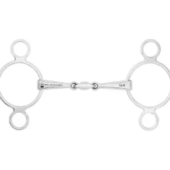 Waldhausen Pessoa Bit 14mm Dubbel Gebroken