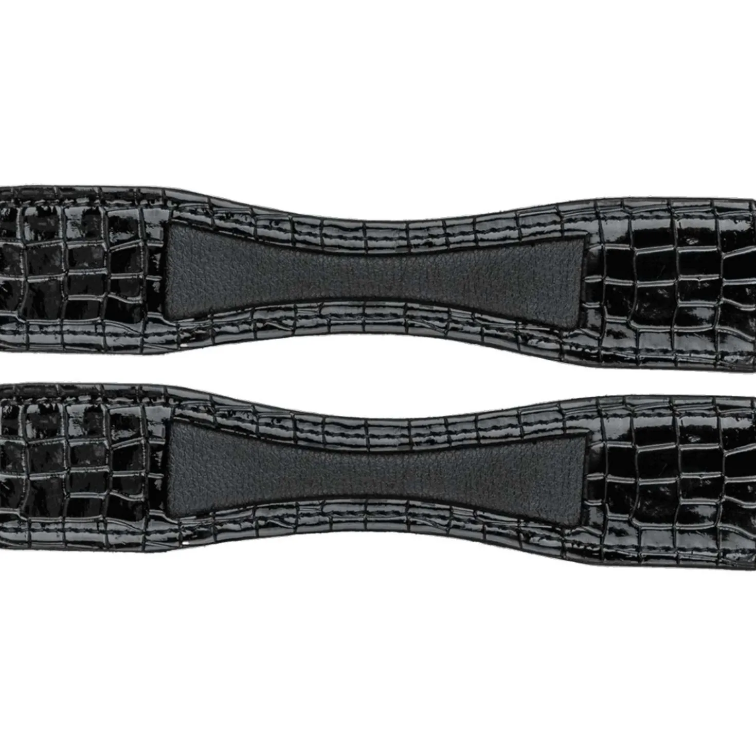 Waldhausen Spoorbeschermers Leer Zwart/Croco
