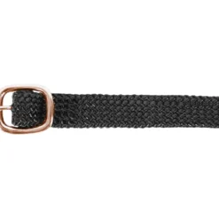 Waldhausen Sporenriempjes Premium Nylon Zwart/Rosegold