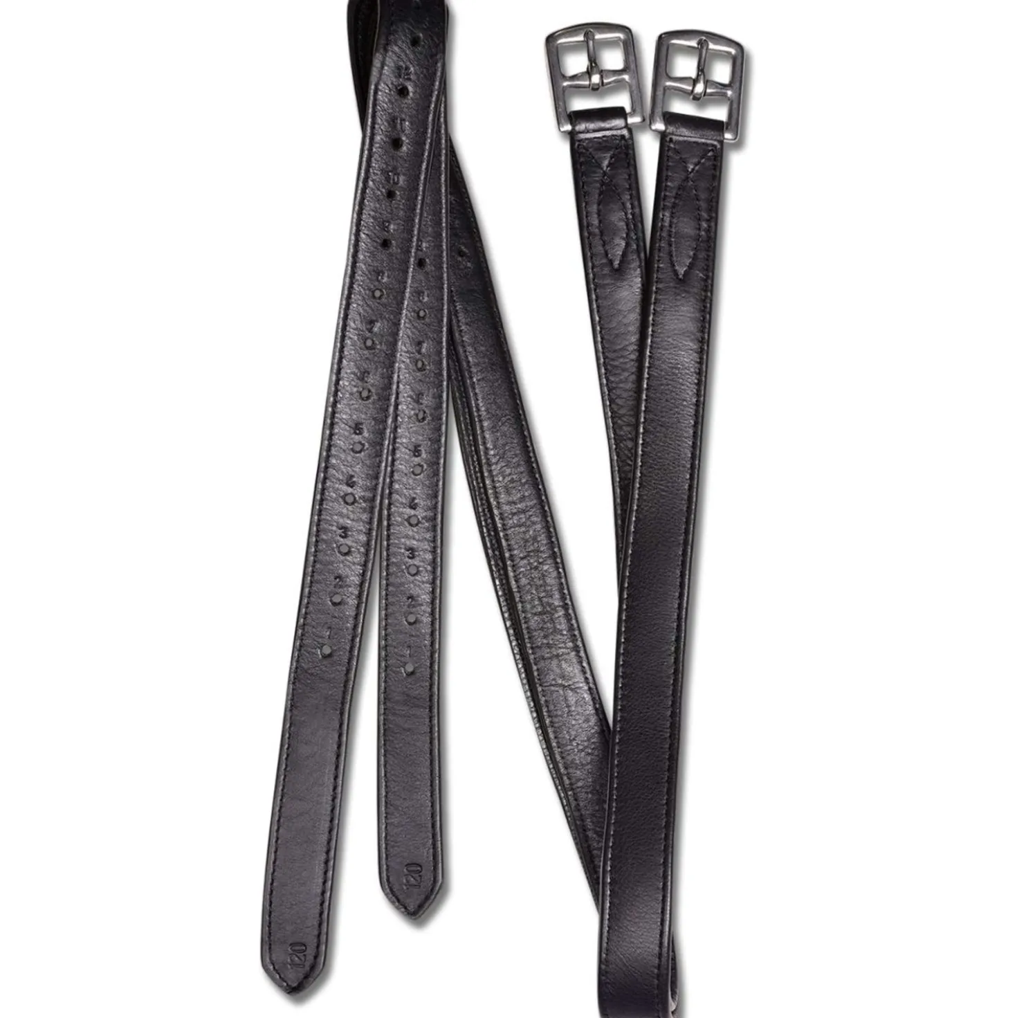 Waldhausen Stijgbeugelriemen X-Line Soft Zwart