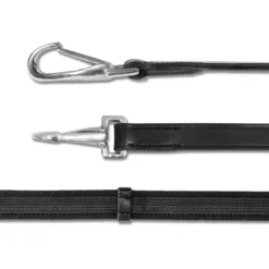 Waldhausen Teugels X-Line 19mm Anti-Slip met Karabijners Zwart
