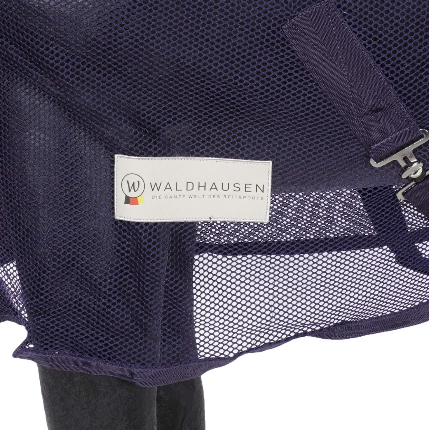 Waldhausen Vliegendeken Comfort met Kruissingels Nightblue
