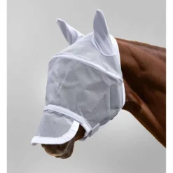 Waldhausen Vliegenmasker Premium Space met Oren Zilvergrijs