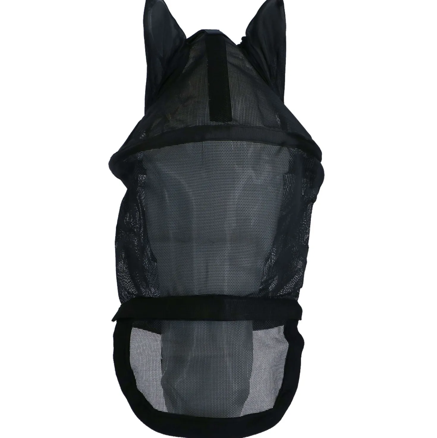 Waldhausen Vliegenmasker Premium Space met Oren en Neus Zwart