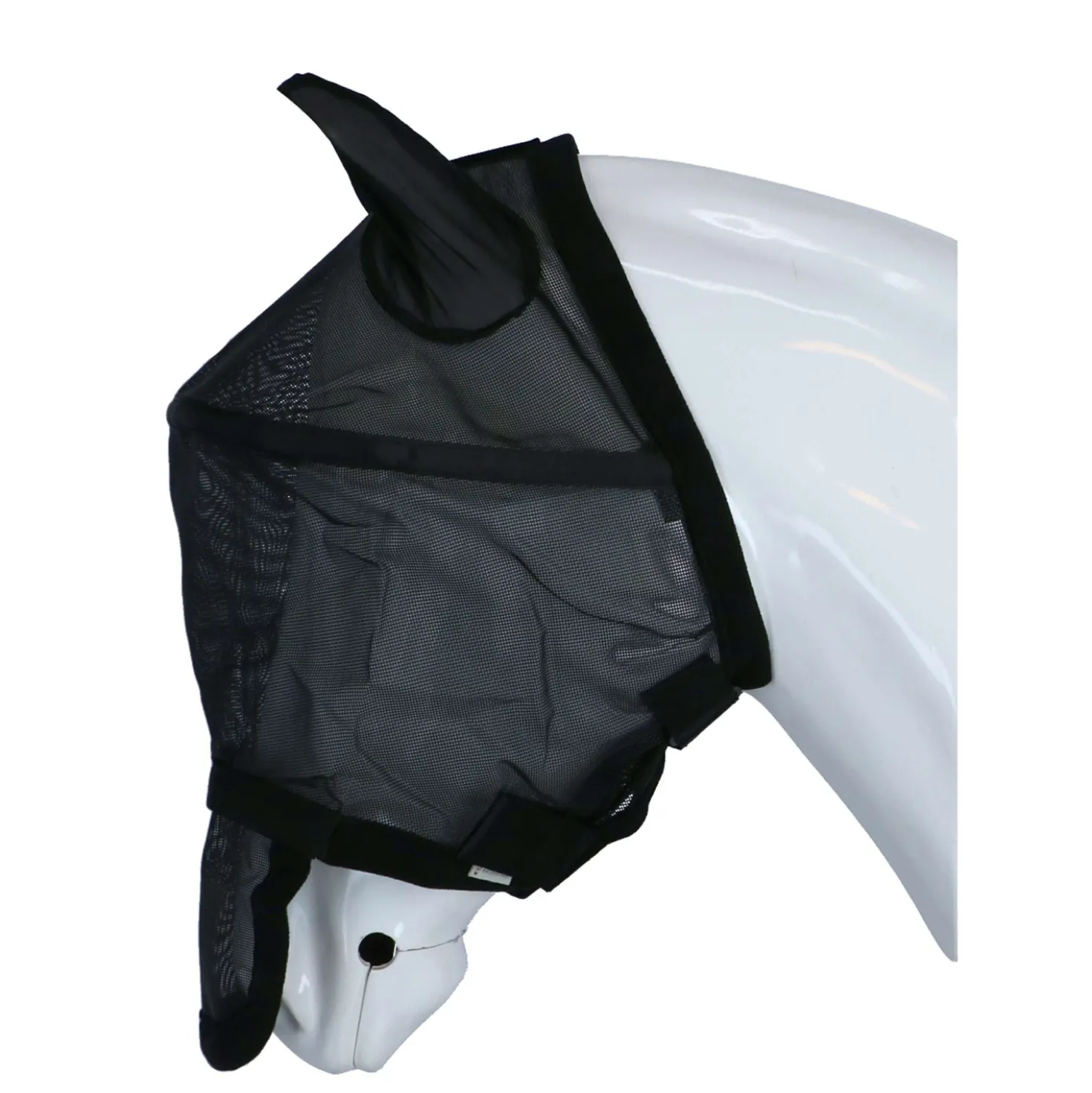 Waldhausen Vliegenmasker Premium Space met Oren en Neus Zwart