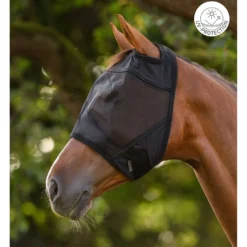 Waldhausen Vliegenmasker Premium Zonder oren Zwart