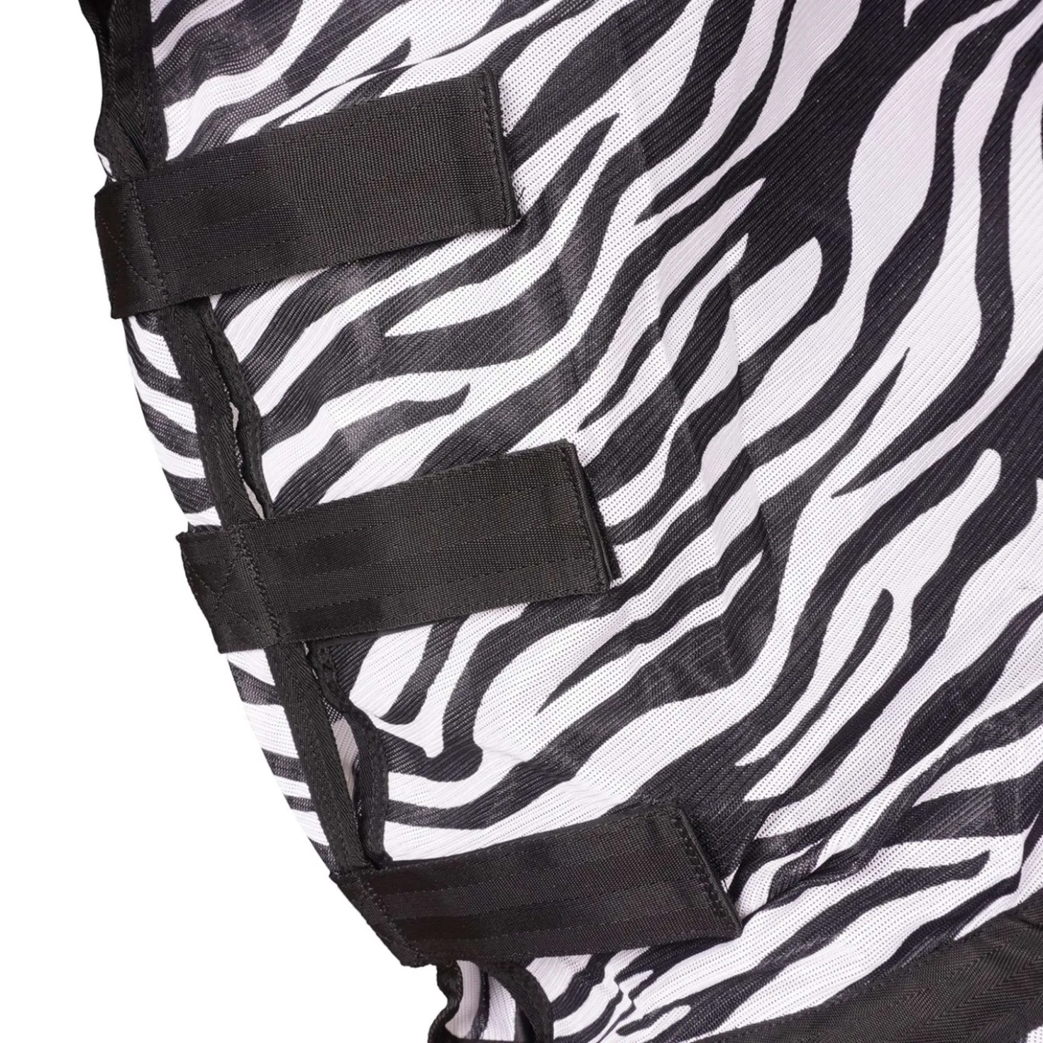 Waldhausen Vliegenuitrijdeken Zebra met Franjes Zebra
