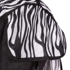 Waldhausen Vliegenuitrijdeken Zebra met Franjes Zebra