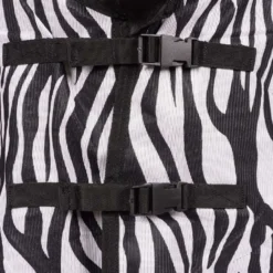 Waldhausen Vliegenuitrijdeken Zebra met Franjes Zebra
