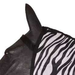 Waldhausen Vliegenuitrijdeken Zebra met Franjes Zebra