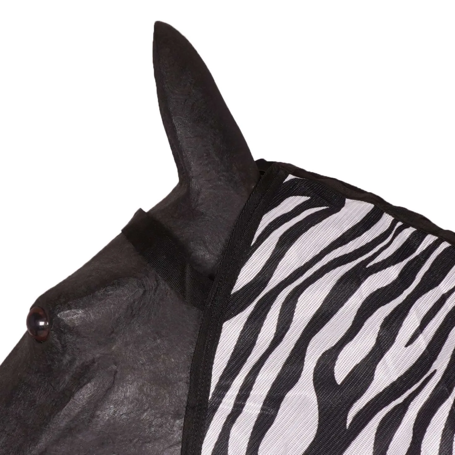 Waldhausen Vliegenuitrijdeken Zebra met Franjes Zebra