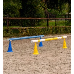 Waldhausen XL Pionnen Set van 8 Blauw/Geel