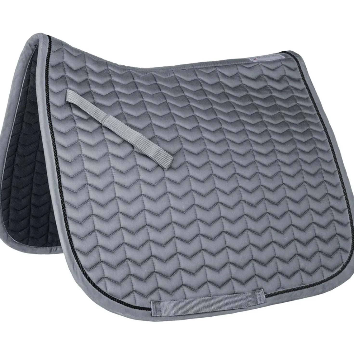 Waldhausen Zadeldekje Classic Dressuur Grijs/Zwart