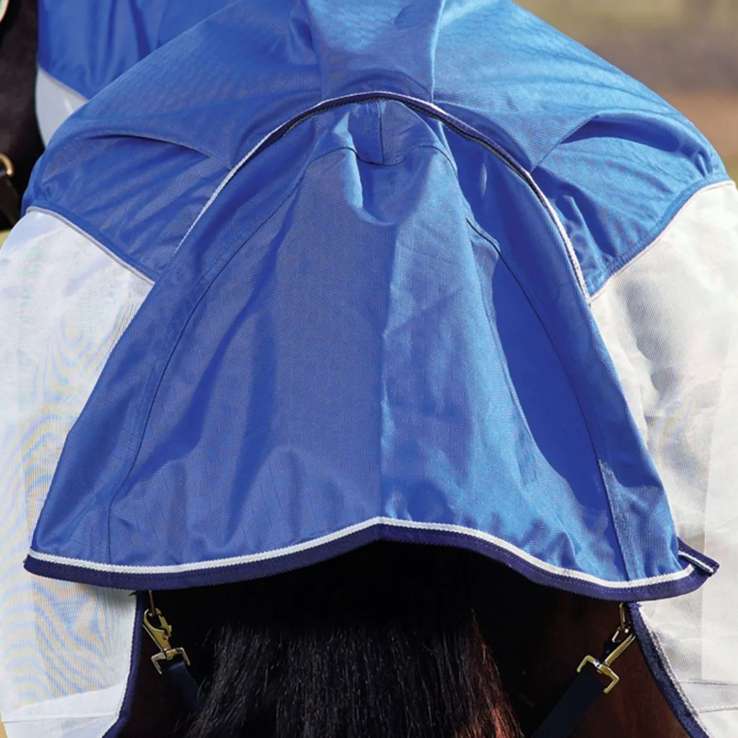WeatherBeeta ComFiTec Duo Shield Detach-A-Neck Blauw/Zilver/Navy