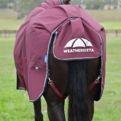 WeatherBeeta ComFiTec Essential Turnout Combo 50g Burgundy/Navy
