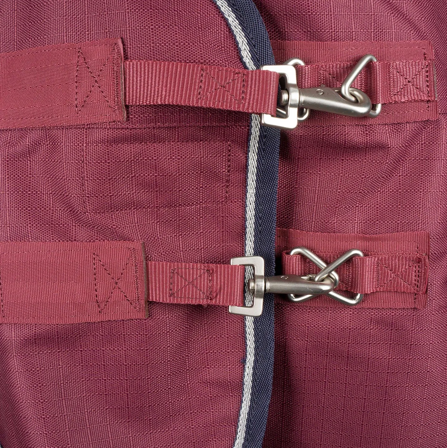 WeatherBeeta ComFiTec Essential Turnout Combo 50g Burgundy/Navy