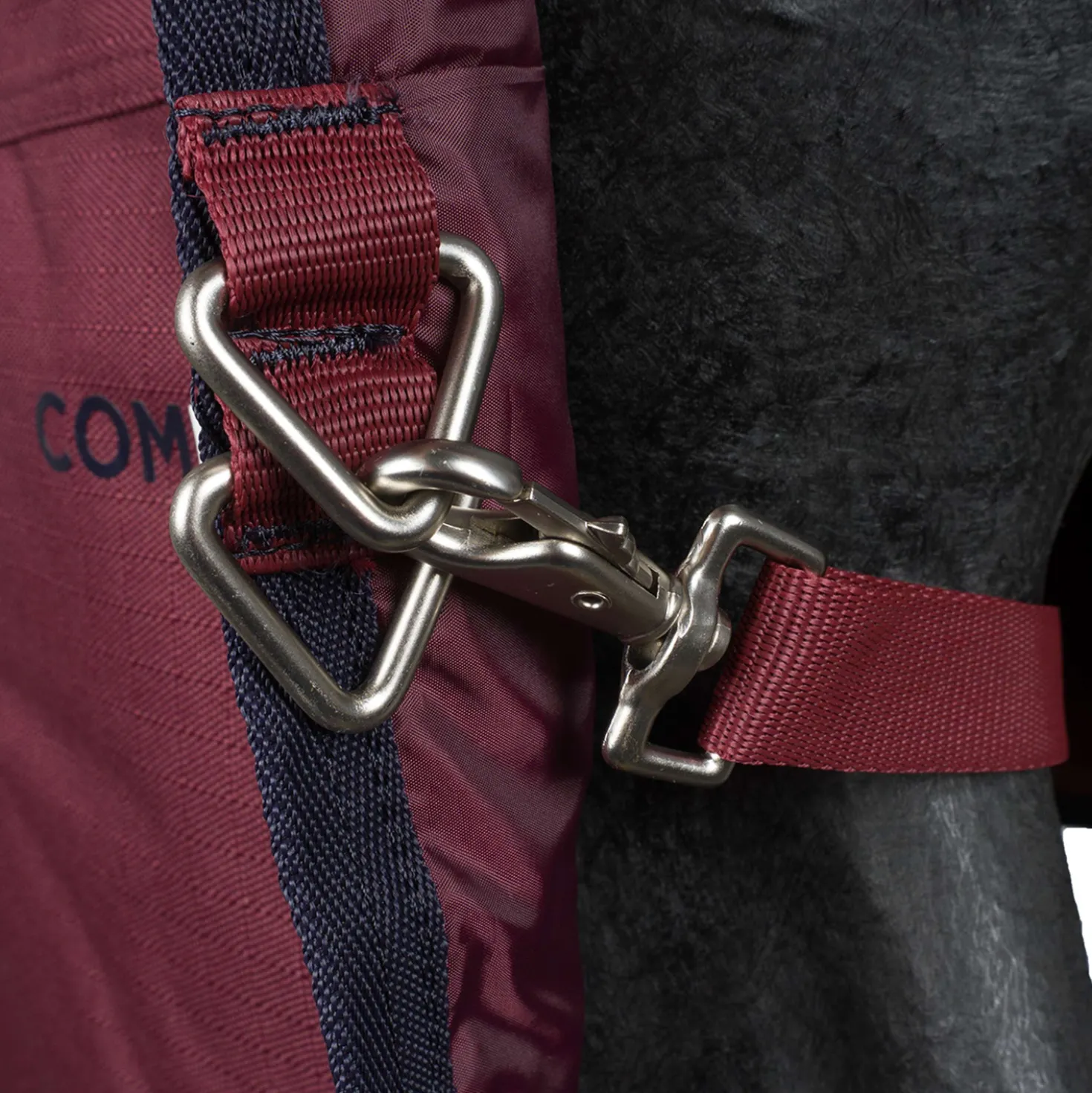 WeatherBeeta ComFiTec Essential Turnout Combo 50g Burgundy/Navy