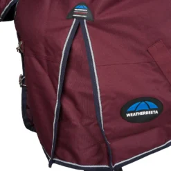 WeatherBeeta ComFiTec Essential Turnout Combo 50g Burgundy/Navy