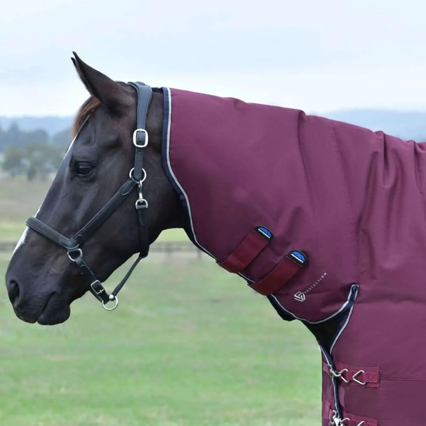 WeatherBeeta ComFiTec Essential Turnout Combo 50g Burgundy/Navy