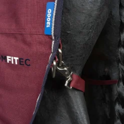 WeatherBeeta ComFiTec Essential Turnout Combo 50g Burgundy/Navy