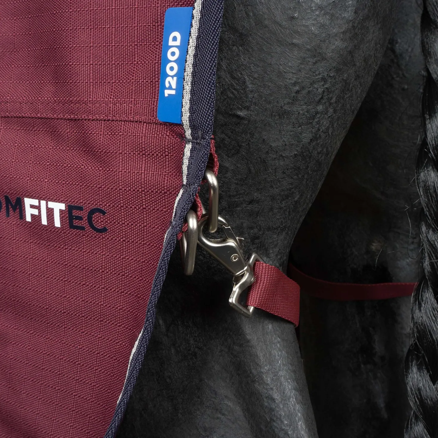 WeatherBeeta ComFiTec Essential Turnout Combo 50g Burgundy/Navy