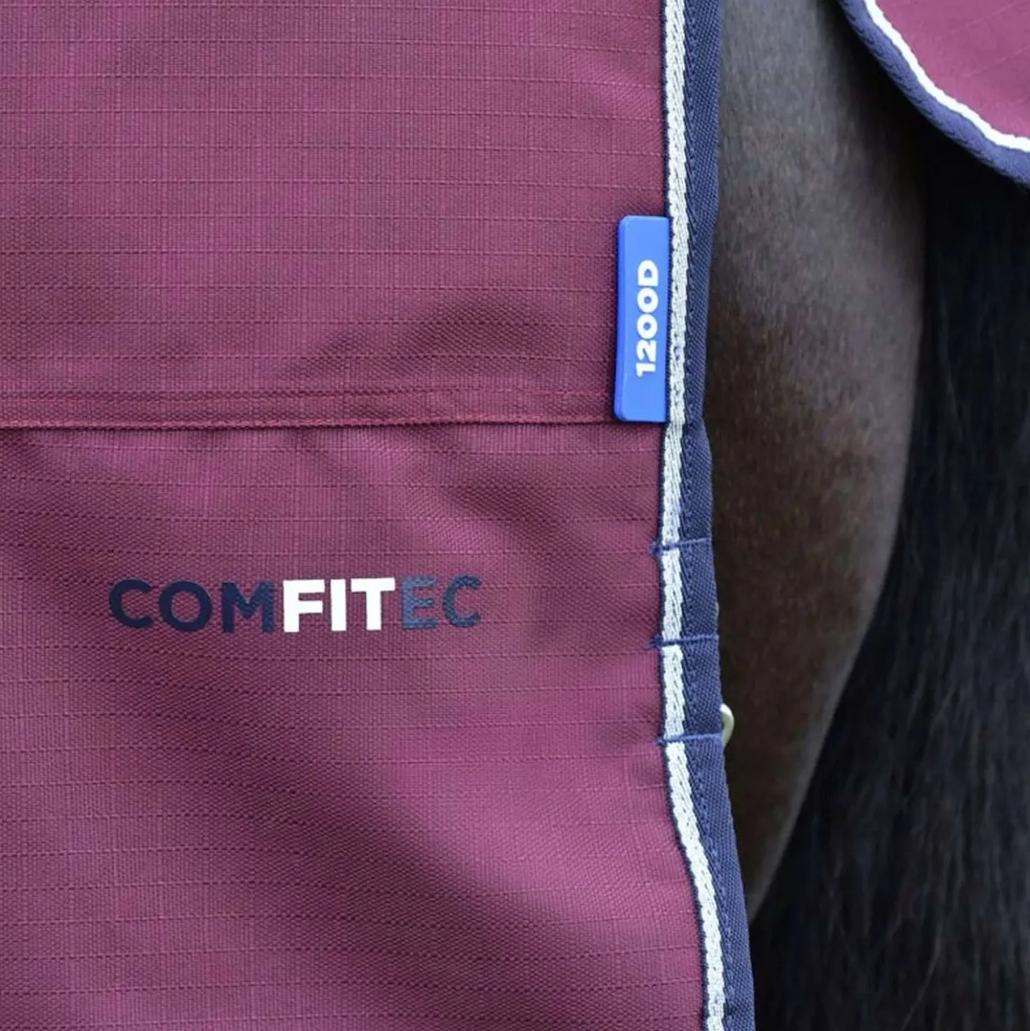 WeatherBeeta ComFiTec Essential Turnout Combo 50g Burgundy/Navy