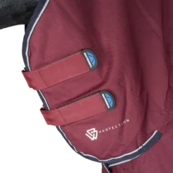 WeatherBeeta ComFiTec Essential Turnout Combo 50g Burgundy/Navy