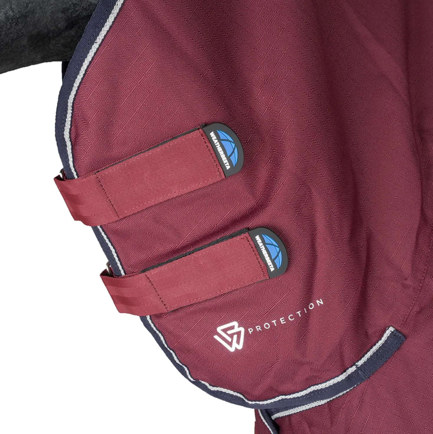 WeatherBeeta ComFiTec Essential Turnout Combo 50g Burgundy/Navy
