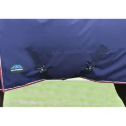WeatherBeeta ComFiTec Essential Turnout Detach-A-Neck 220g Navy/Burgundy