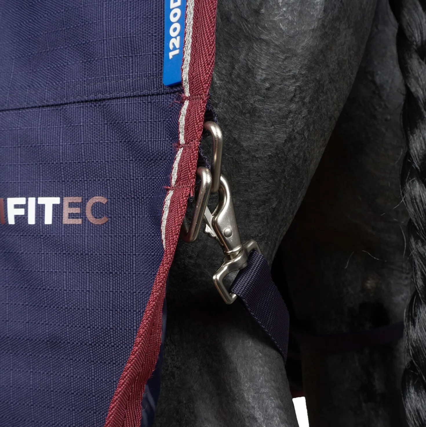 WeatherBeeta ComFiTec Essential Turnout Combo 360g Navy/Burgundy
