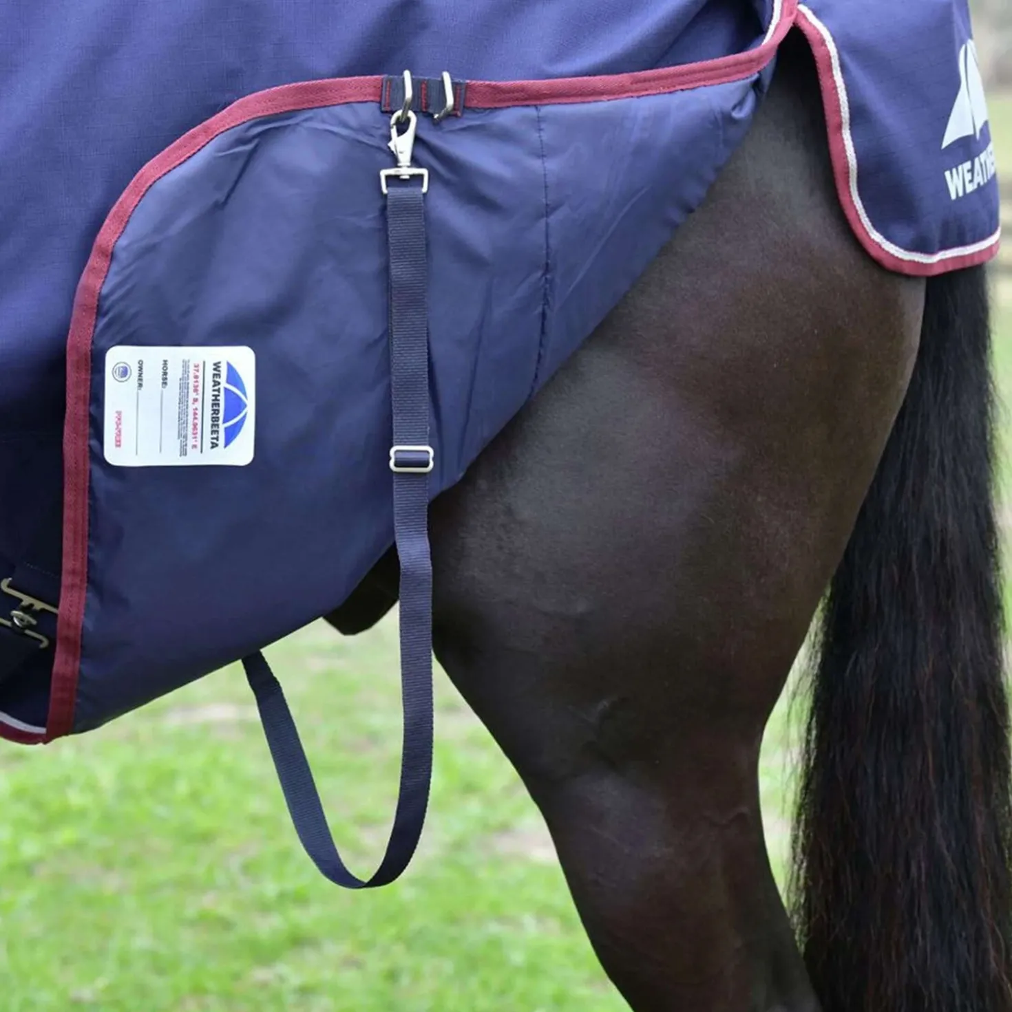 WeatherBeeta ComFiTec Essential Turnout Combo 360g Navy/Burgundy