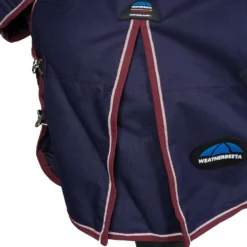 WeatherBeeta ComFiTec Essential Turnout Combo 360g Navy/Burgundy