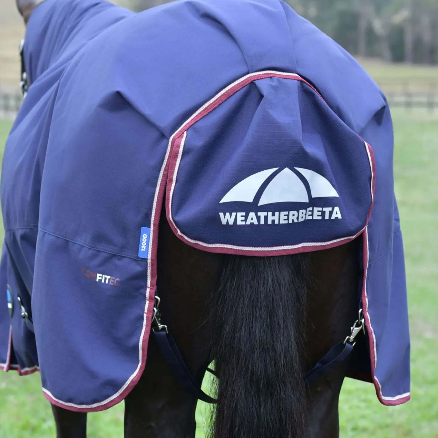 WeatherBeeta ComFiTec Essential Turnout 360g Navy/Burgundy