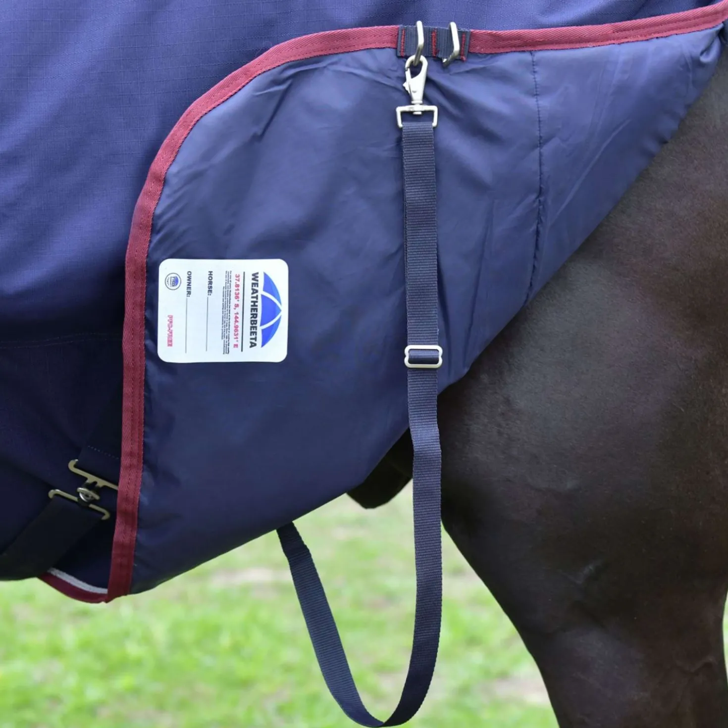 WeatherBeeta ComFiTec Essential Turnout 360g Navy/Burgundy