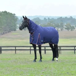 WeatherBeeta ComFiTec Essential Turnout Combo 220g Navy/Burgundy