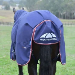 WeatherBeeta ComFiTec Essential Turnout Combo 220g Navy/Burgundy