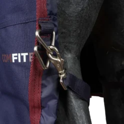 WeatherBeeta ComFiTec Essential Turnout Combo 220g Navy/Burgundy