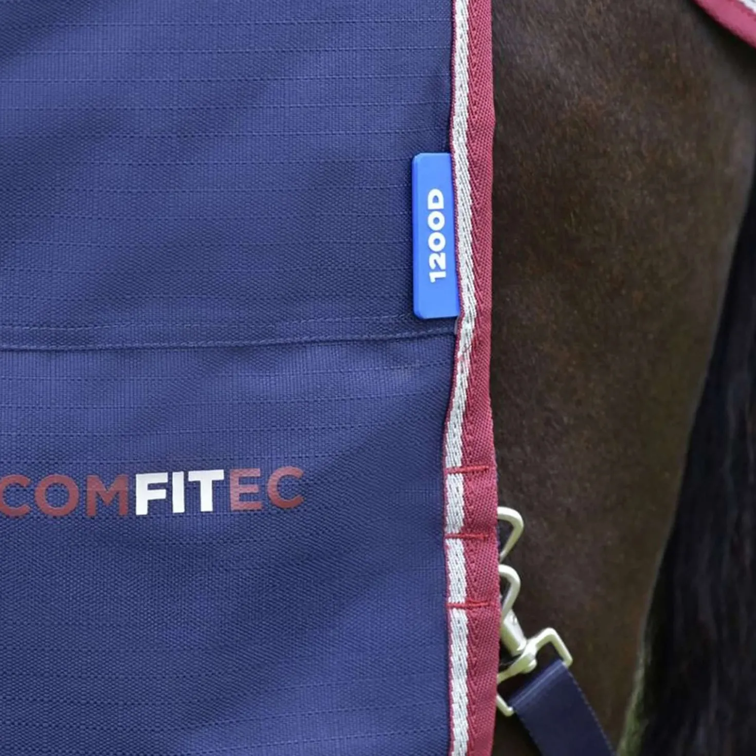 WeatherBeeta ComFiTec Essential Turnout Combo 220g Navy/Burgundy
