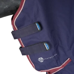 WeatherBeeta ComFiTec Essential Turnout Combo 220g Navy/Burgundy
