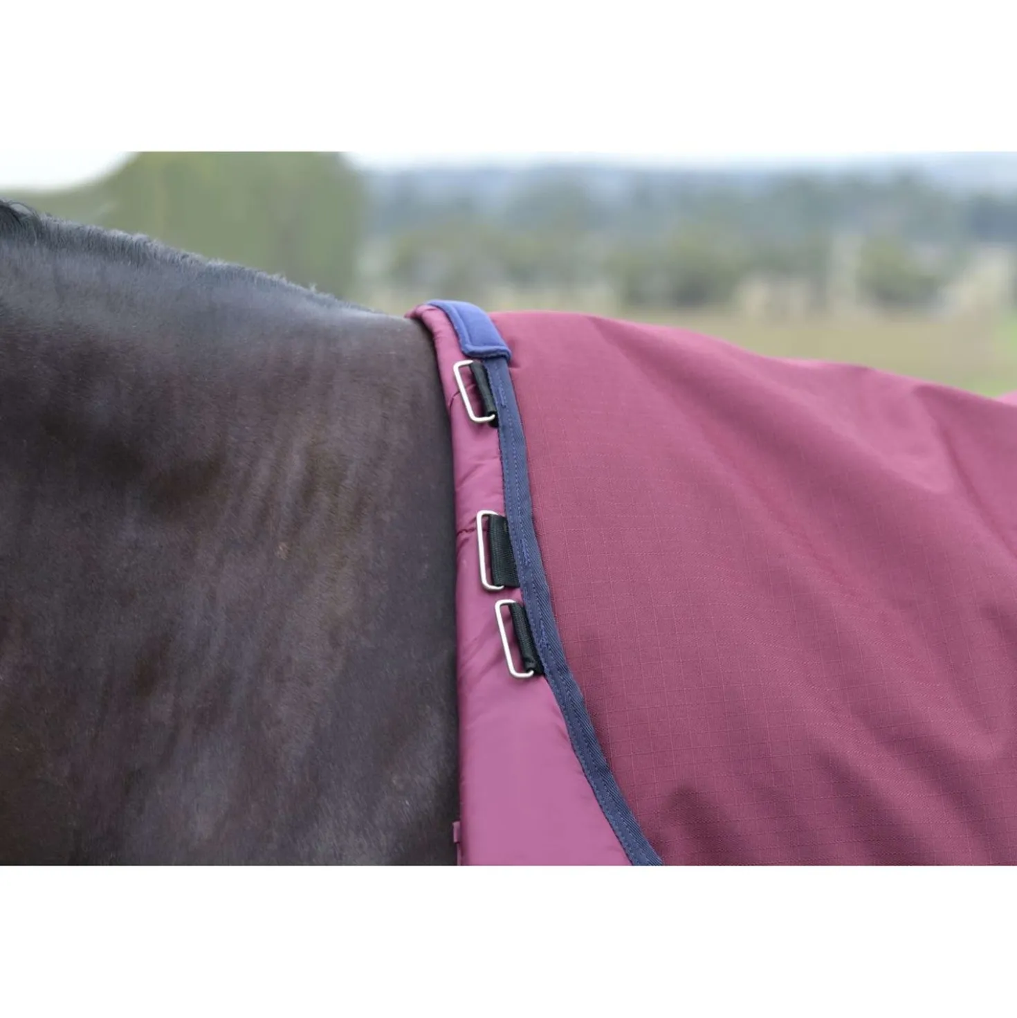 WeatherBeeta ComFiTec Essential Turnout 220g Burgundy/Navy