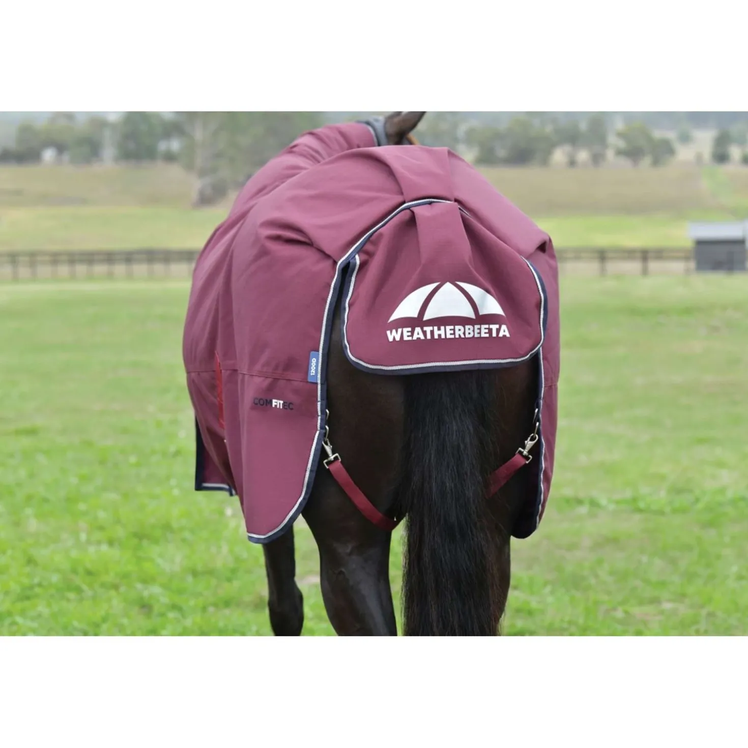 WeatherBeeta ComFiTec Essential Turnout 220g Burgundy/Navy