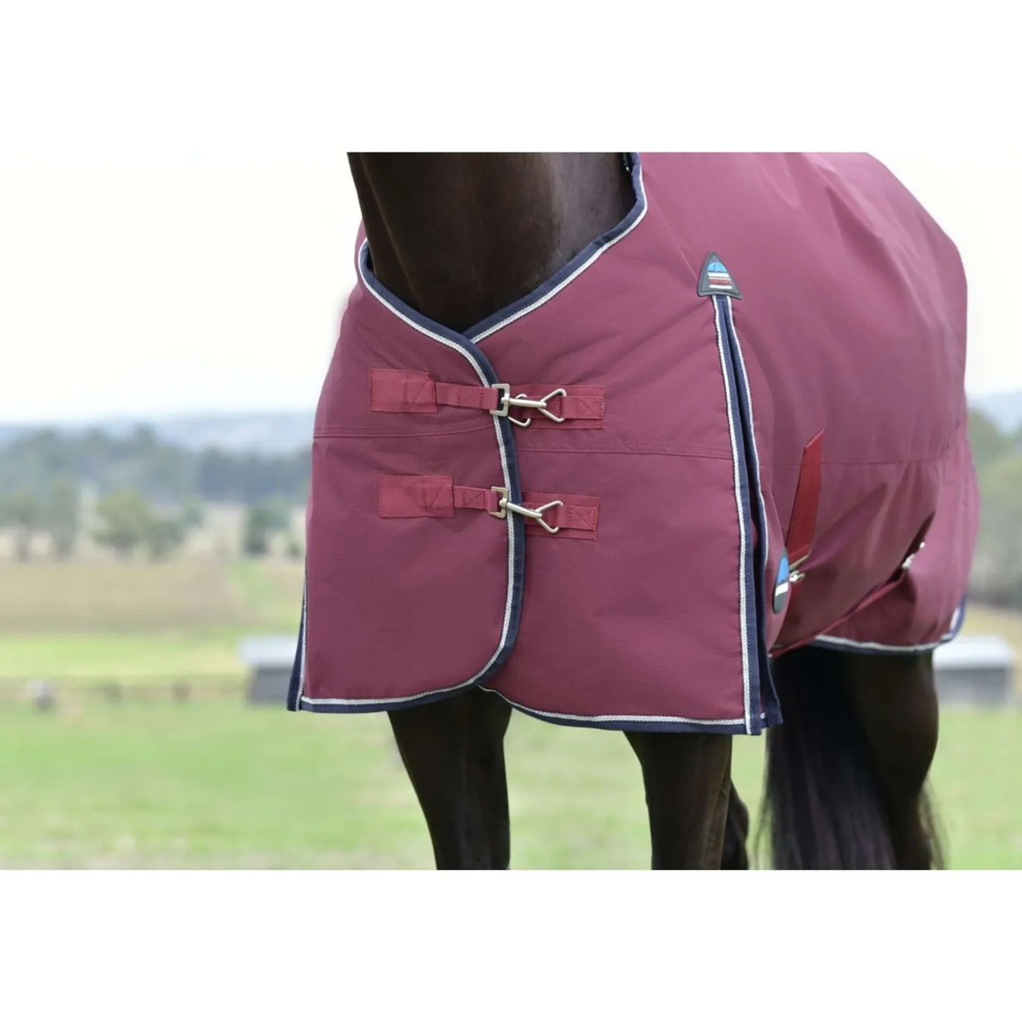 WeatherBeeta ComFiTec Essential Turnout 220g Burgundy/Navy