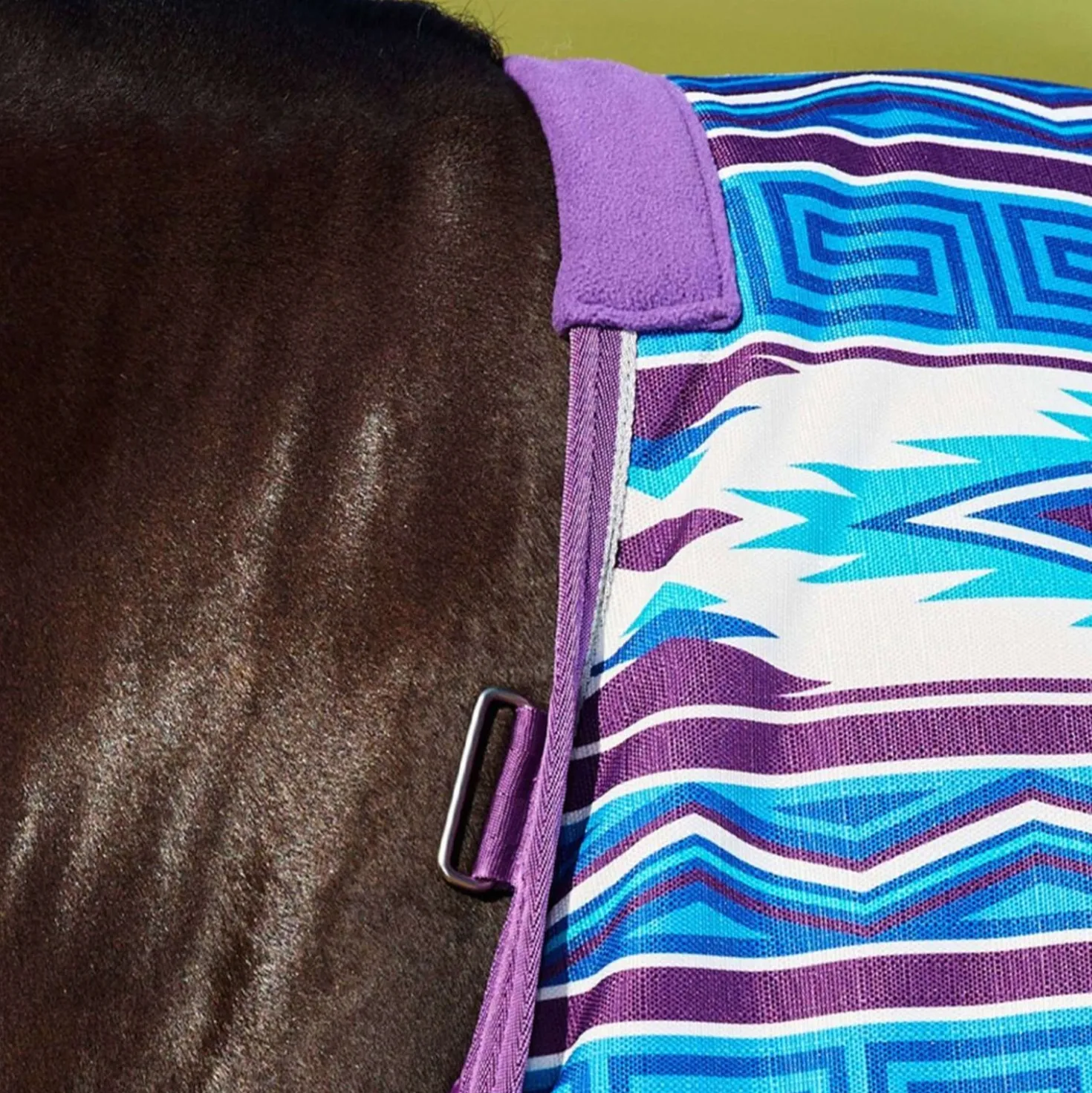 WeatherBeeta ComFiTec Legend Turnout 220g Purple Navajo Print