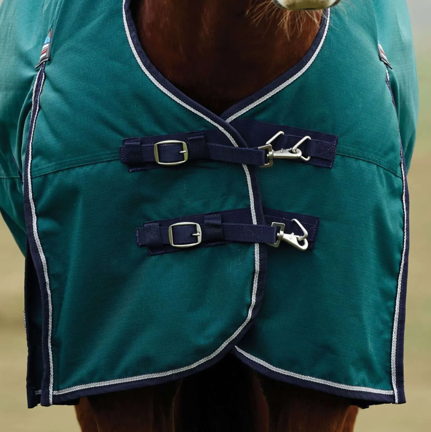 WeatherBeeta ComFiTec Plus Dynamic Turnout High Neck 0g Forest Green/Navy