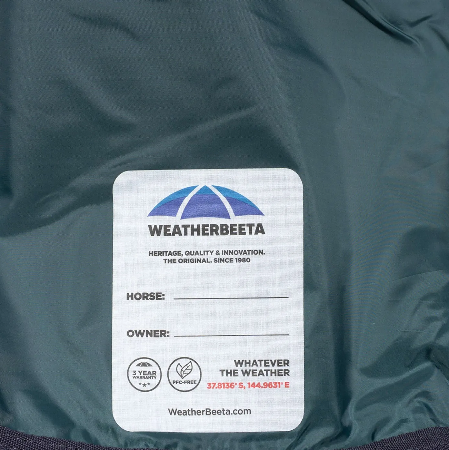 WeatherBeeta ComFiTec Plus Dynamic Turnout High Neck 220g Forest Green/Navy