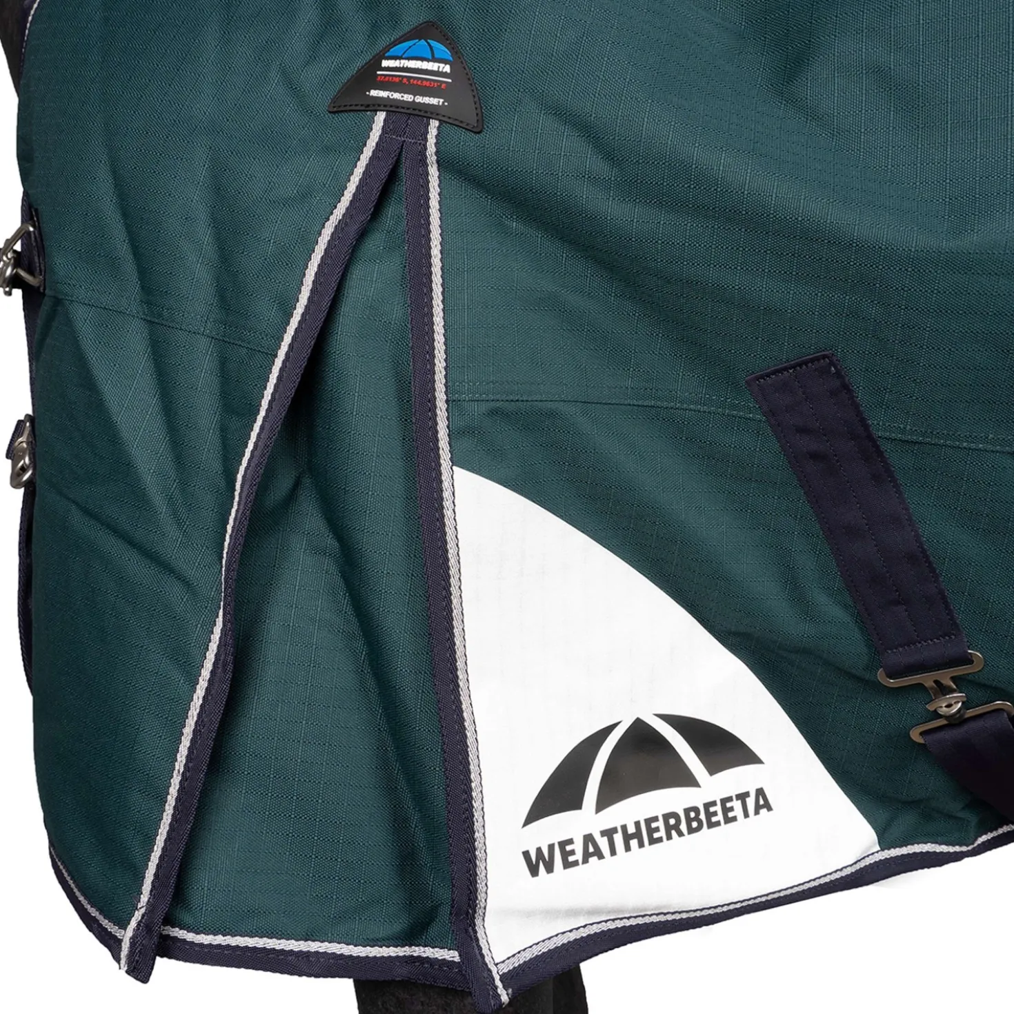 WeatherBeeta ComFiTec Plus Dynamic Turnout High Neck 220g Forest Green/Navy