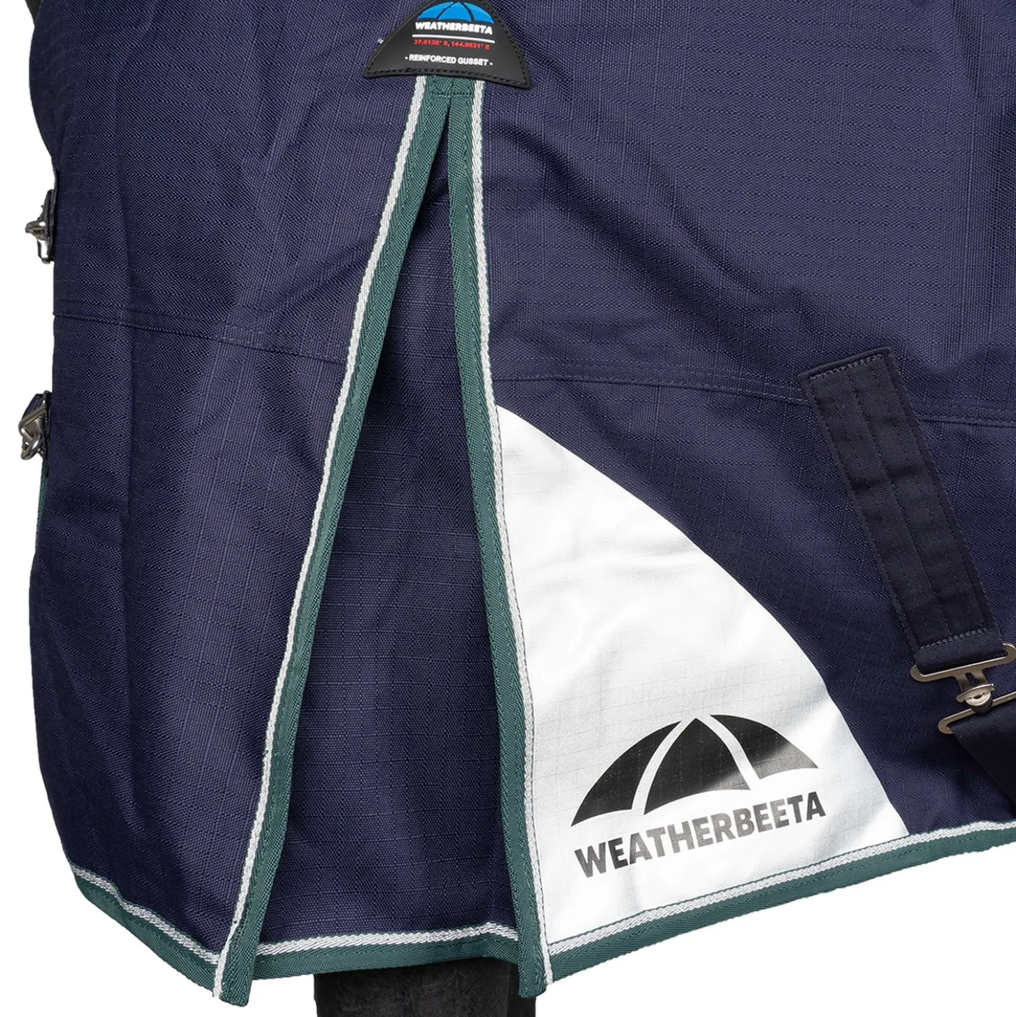 WeatherBeeta ComFiTec Plus Dynamic Turnout Detach-A-Neck 0g Navy/Forest Green