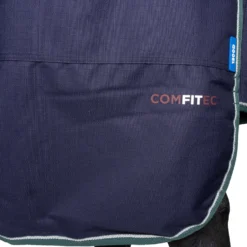 WeatherBeeta ComFiTec Plus Dynamic Turnout High Neck 100g Navy/Forest Green