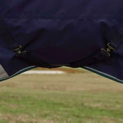 WeatherBeeta ComFiTec Plus Dynamic Turnout High Neck 100g Navy/Forest Green